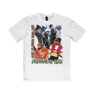 Vintage Inspired White 90s Nas Rap Tee